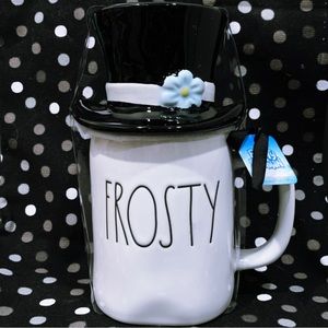 Frosty the Snowman x Rae Dunn hat topper mug ☃️☕️